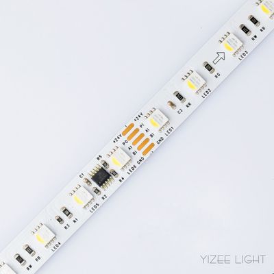 DMX512 Ελέγχου LED ταινία όνειρο χρώμα 24V προγραμματισμό 5050 RGB LED ταινία