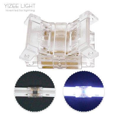 Εύκολη σύνδεση 4 Pin LED Strip Connectors για 10mm COB LED Strip