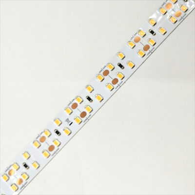 Διπλή σειρά DC24V 15mm πλάτος Ευέλικτη λωρίδα LED φωτεινή λευκή ευέλικτη κορδέλα